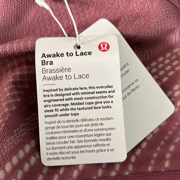 Lululemon Awake To Lace Bra 36C NWT - Picture 7 of 10
